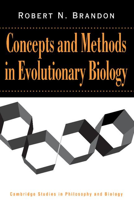 Cover: 9780521498883 | Concepts and Methods in Evolutionary Biology | Robert N. Brandon