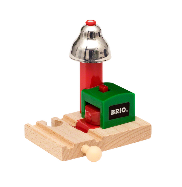 Bild: 7312350337549 | BRIO World 33754 Magnetisches Glockensignal - Eisenbahnzubehör für...