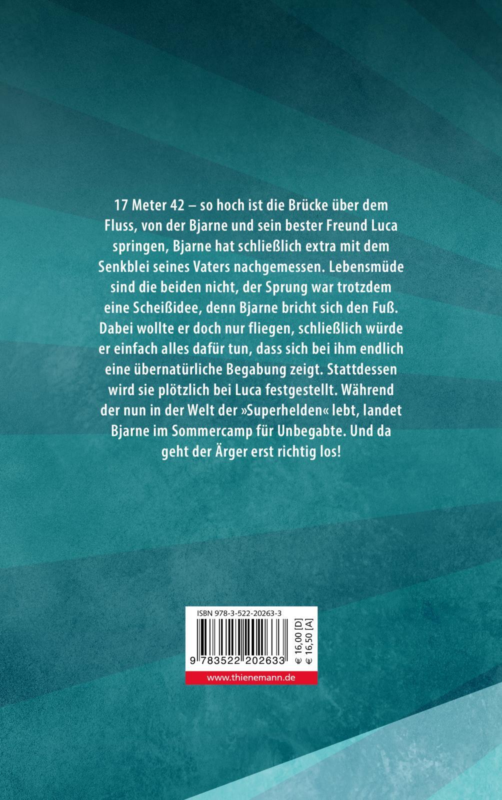 Rückseite: 9783522202633 | Das Camp der Unbegabten | Eine humorvolle Anti-Superhelden-Geschichte