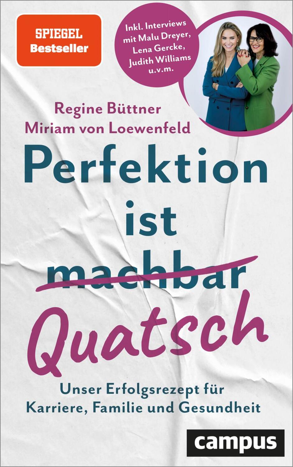 Cover: 9783593519241 | Perfektion ist Quatsch | Miriam von Loewenfeld (u. a.) | Taschenbuch