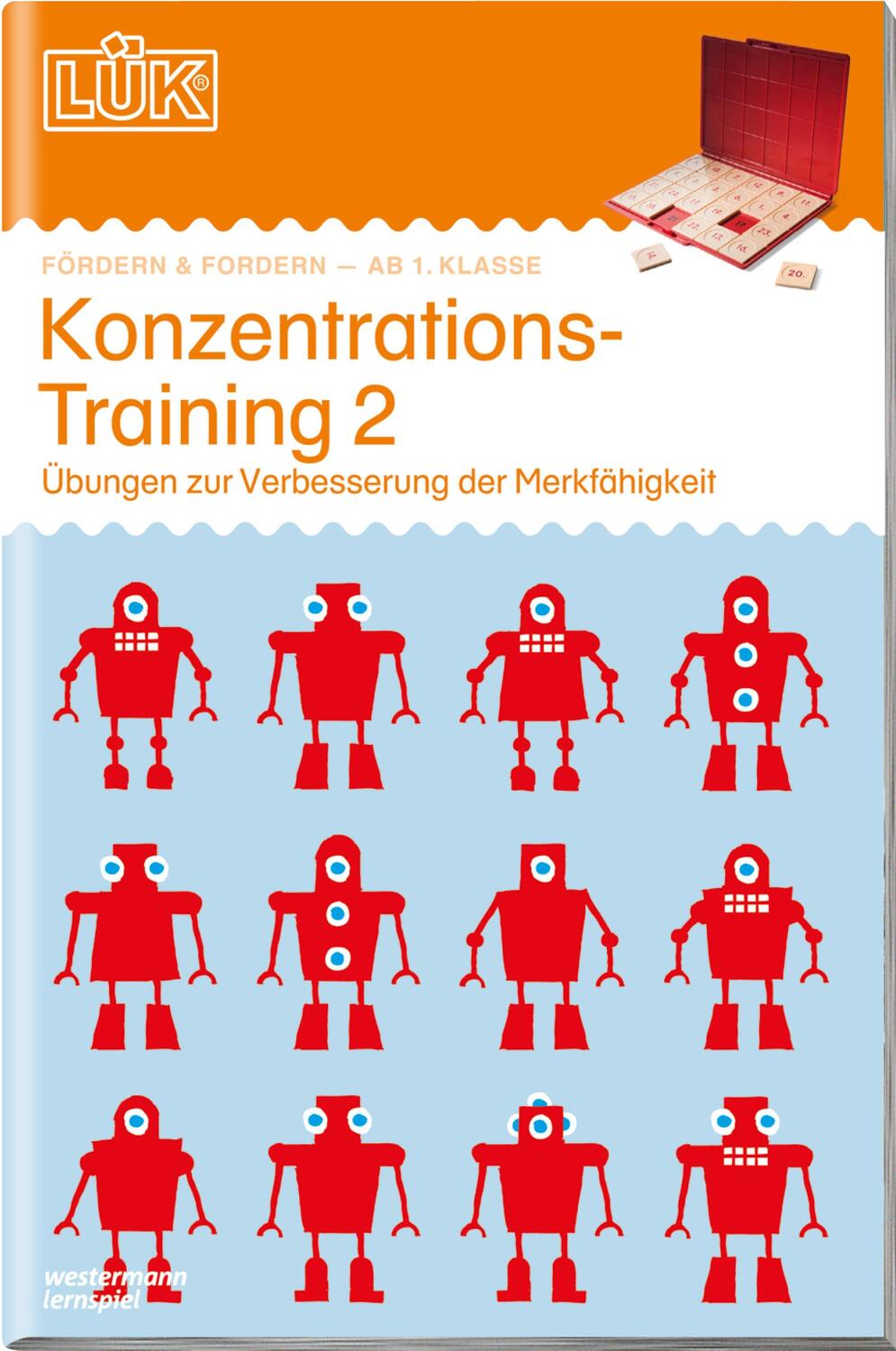 Cover: 9783837709025 | LÜK. Konzentrationstraining 2: Übungen zur Verbesserung der...