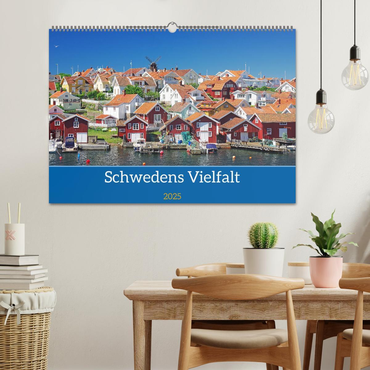 Bild: 9783435831708 | Schwedens Vielfalt (Wandkalender 2025 DIN A2 quer), CALVENDO...