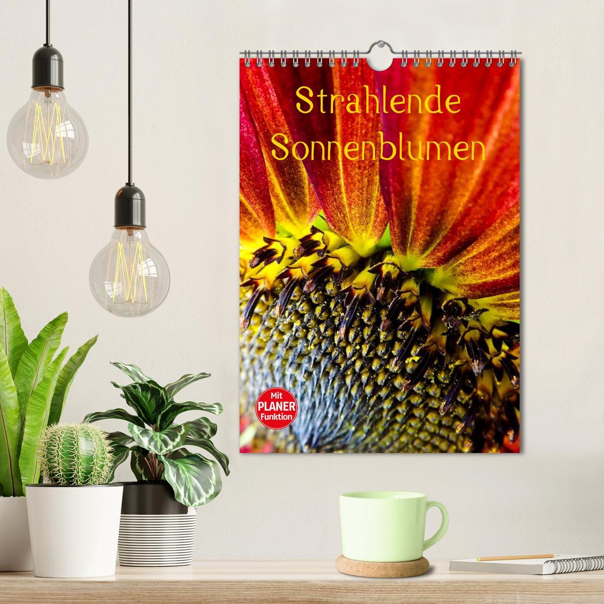 Bild: 9783457005170 | Strahlende Sonnenblumen (Wandkalender 2025 DIN A4 hoch), CALVENDO...