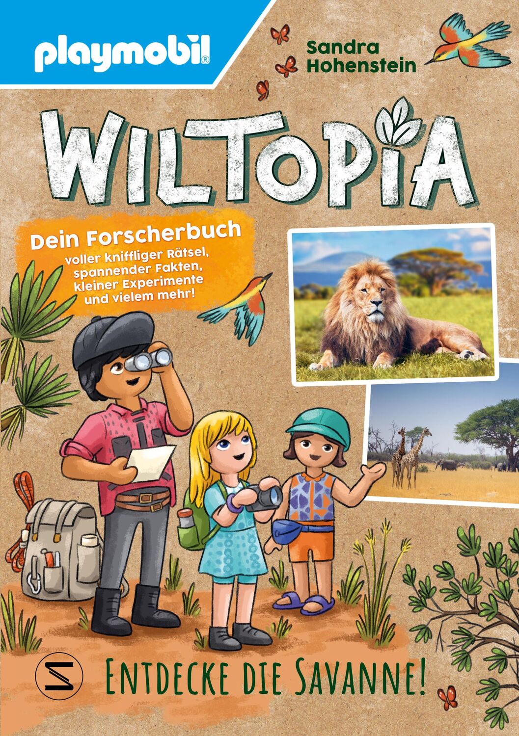 Cover: 9783505151552 | PLAYMOBIL Wiltopia. Entdecke die Savanne! Dein Forscherbuch voller...