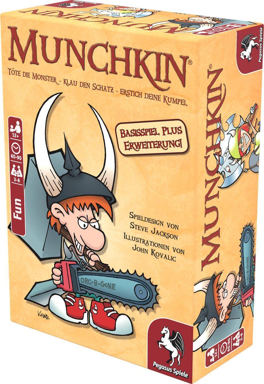 Bild: 4250231704796 | Munchkin 1+2 | Steve Jackson | Spiel | Deutsch | 2013 | Pegasus