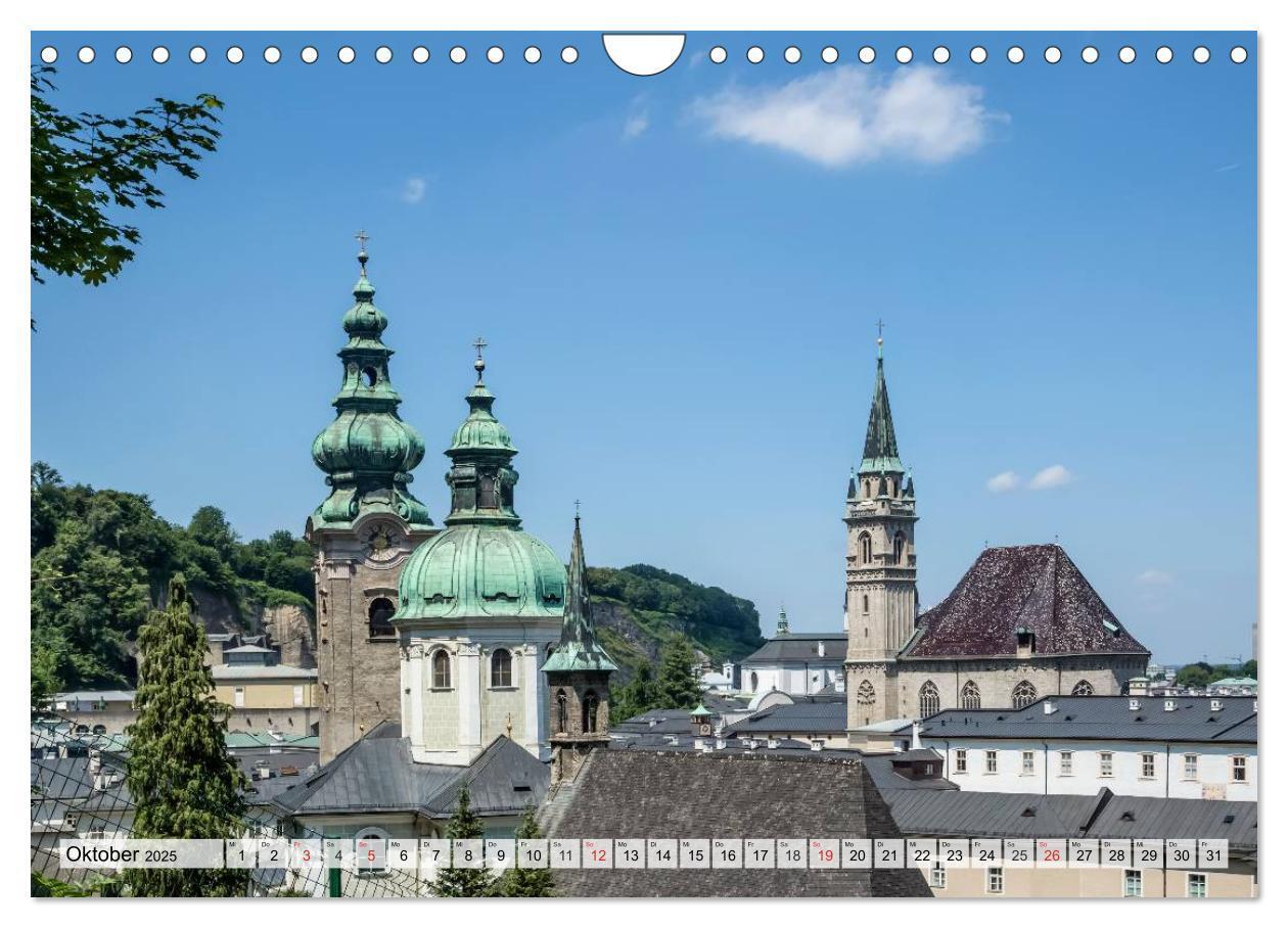 Bild: 9783435594795 | Charmantes Stadtherz SALZBURG (Wandkalender 2025 DIN A4 quer),...