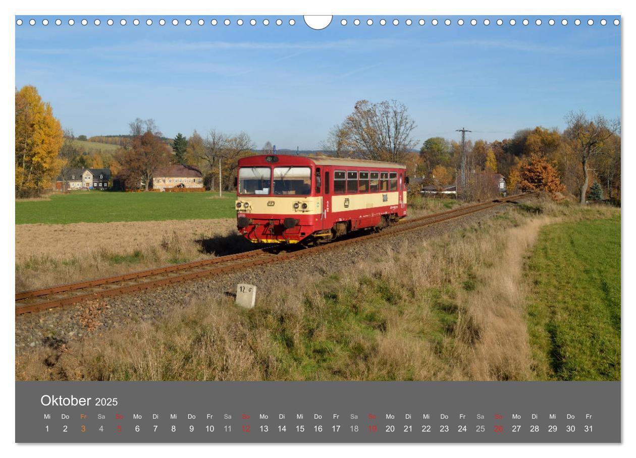 Bild: 9783435647705 | Eisenbahn Kalender 2025 - Oberlausitz und Nachbarländer...