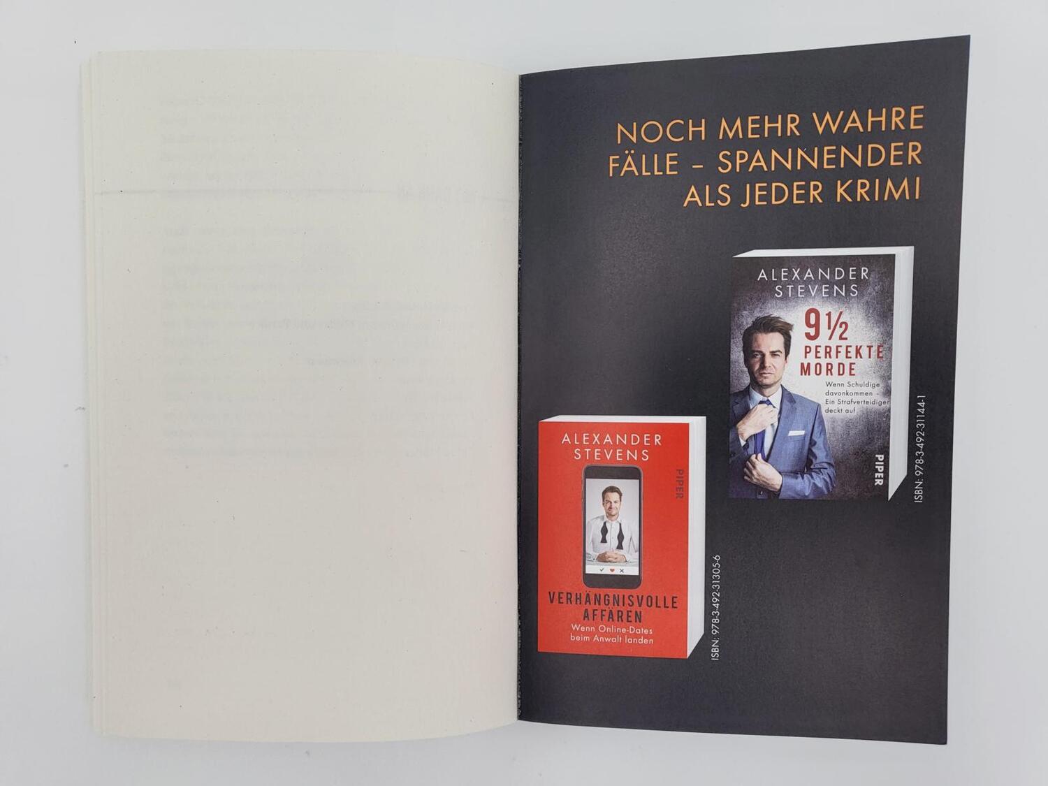 Bild: 9783492318693 | Der perfekte Mord? | Alexander Stevens | Taschenbuch | 256 S. | 2022