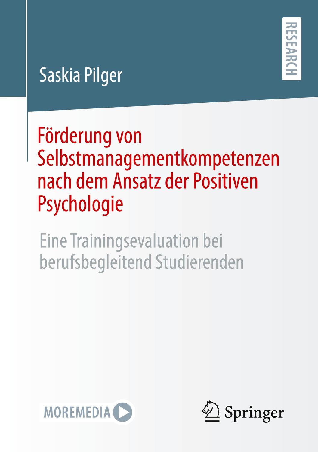 Cover: 9783658397685 | Förderung von Selbstmanagementkompetenzen nach dem Ansatz der...