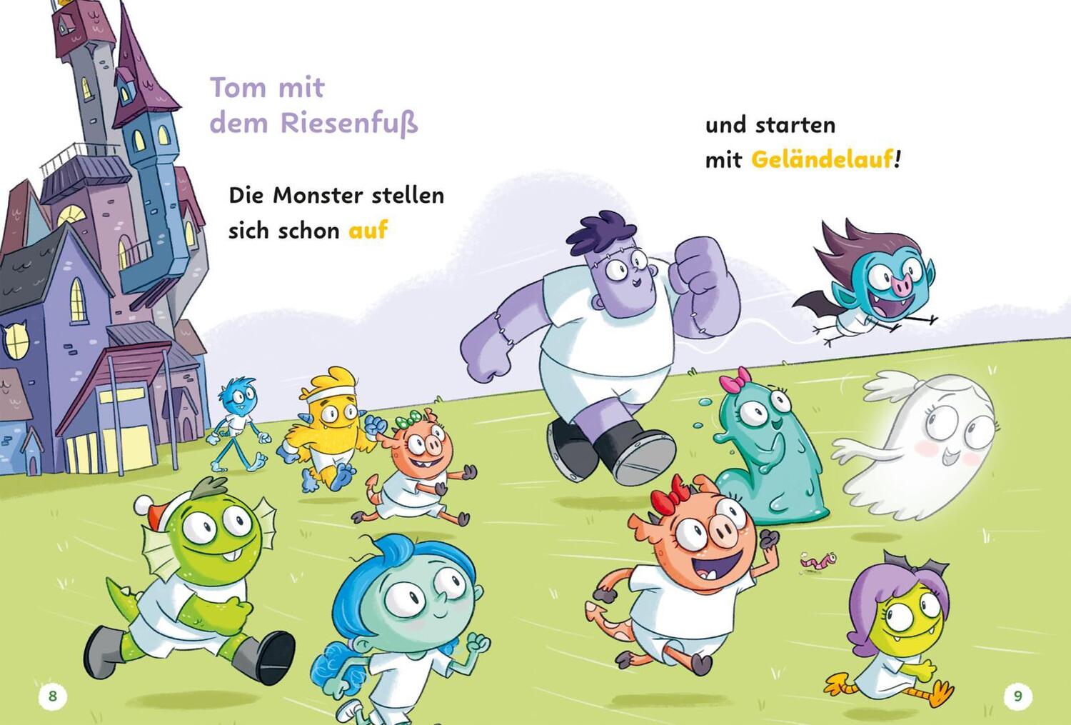 Bild: 9783551690425 | Die Schule der Monster mit Tom, Linn und Lu | Sally Rippin | Buch