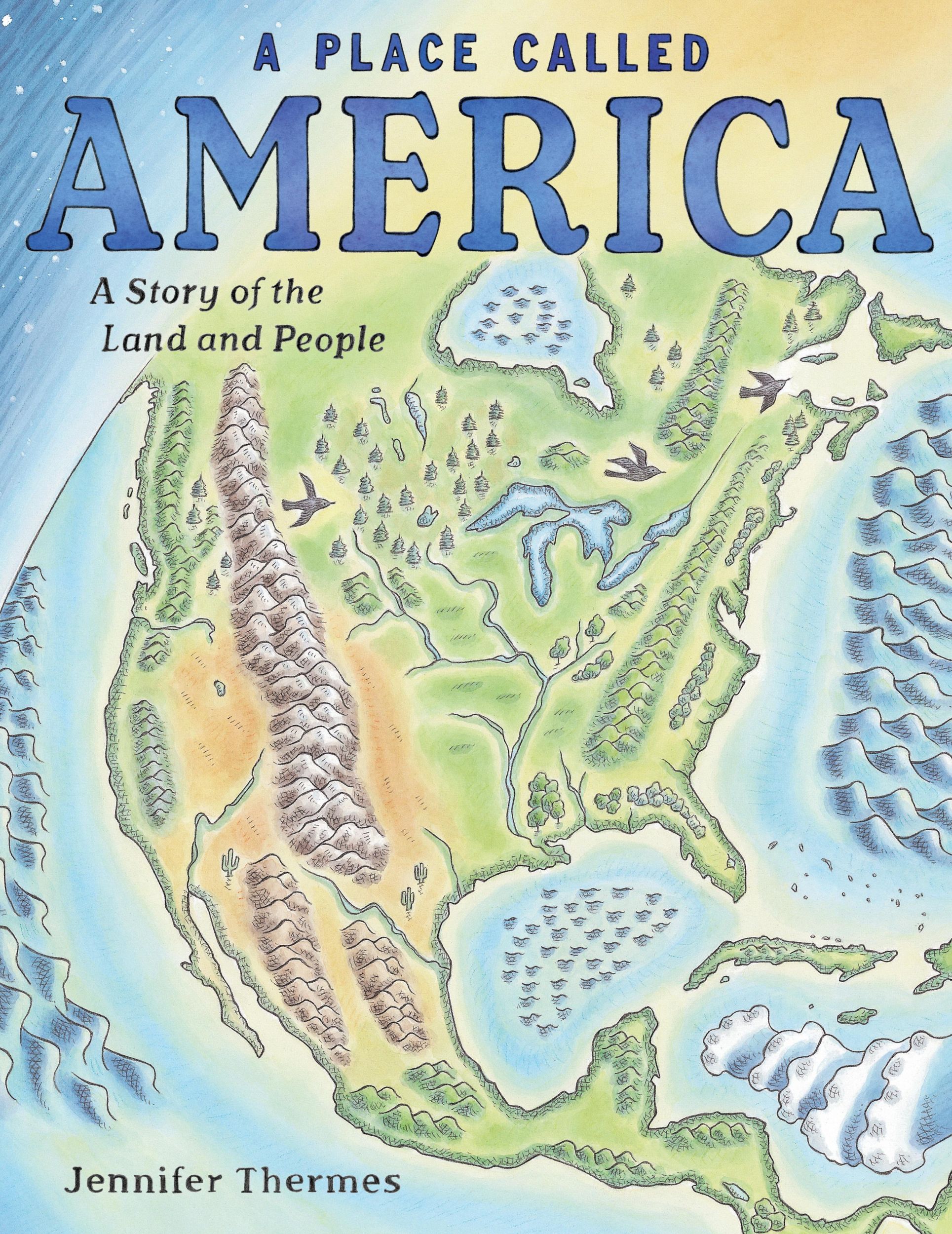 Cover: 9781419743894 | A Place Called America | A Story of the Land and People | Thermes