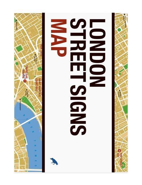 Cover: 9781912018864 | London Street Signs Map | Alistair Hall | (Land-)Karte | Englisch