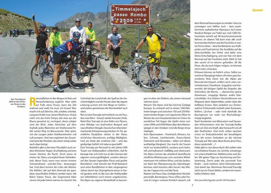 Bild: 9783734314957 | Transalp mit dem Rennrad | Uli Preunkert (u. a.) | Taschenbuch | 2019