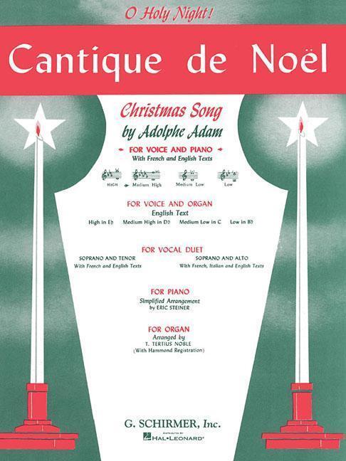 Cover: 9780793553419 | Cantique de Noel (O Holy Night): Medium High Voice (D-Flat) and Piano