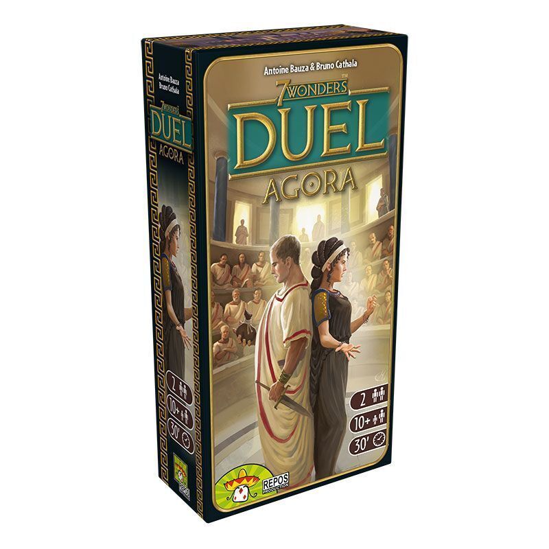 Cover: 5425016924846 | 7 Wonders Duel - Agora | Antoine Bauza (u. a.) | Spiel | Deutsch