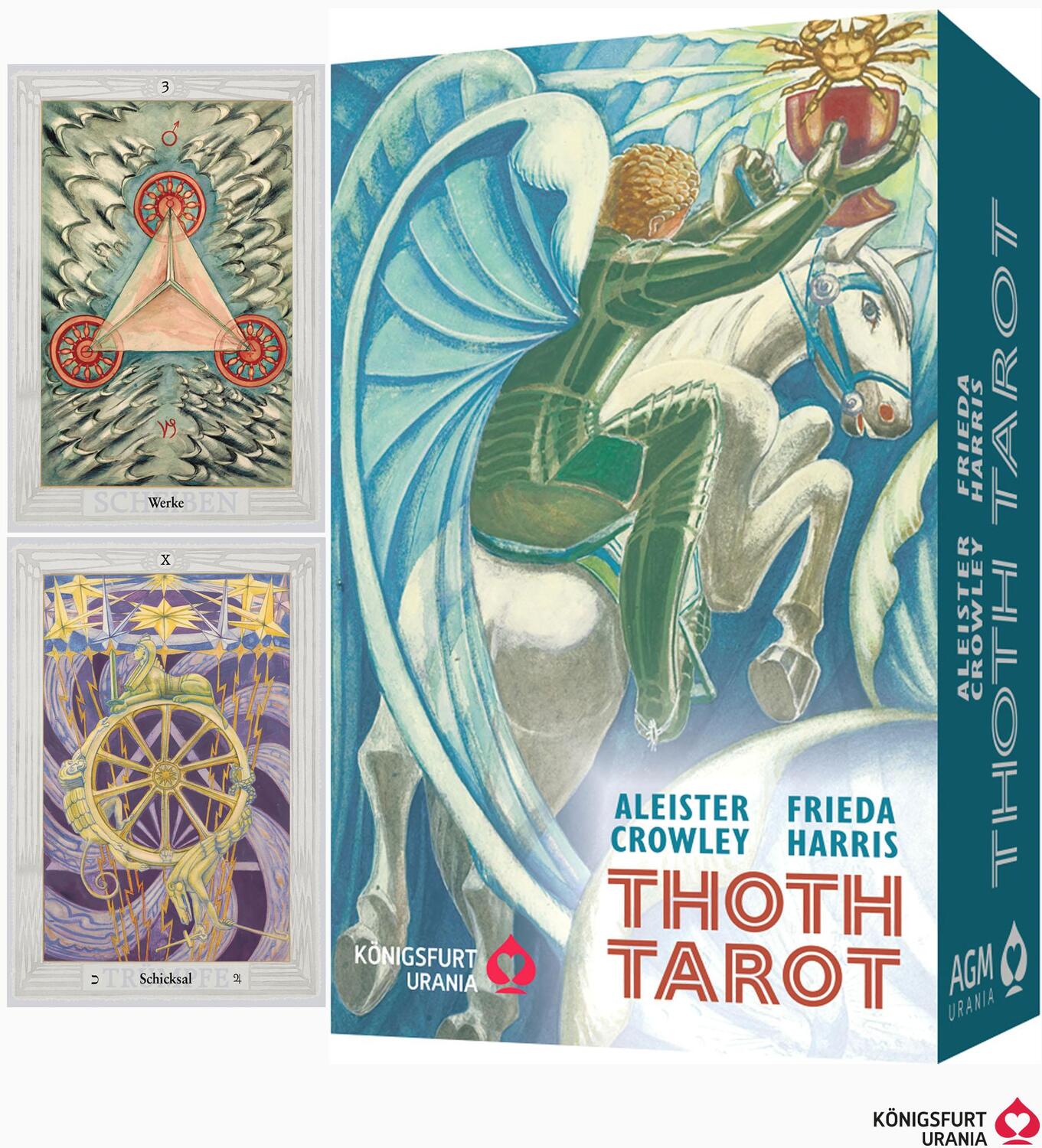 Cover: 4250375102373 | Aleister Crowley Thoth Tarot (Standard Ausgabe, Deutsch, DE) | Crowley