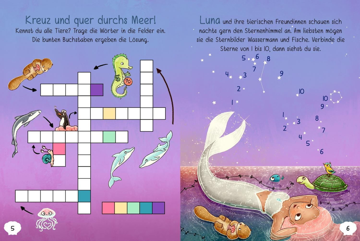 Bild: 4260512186951 | Meerjungfrauen. Puzzle im Buch. 100 Teile | Ruby van der Bogen | Stück