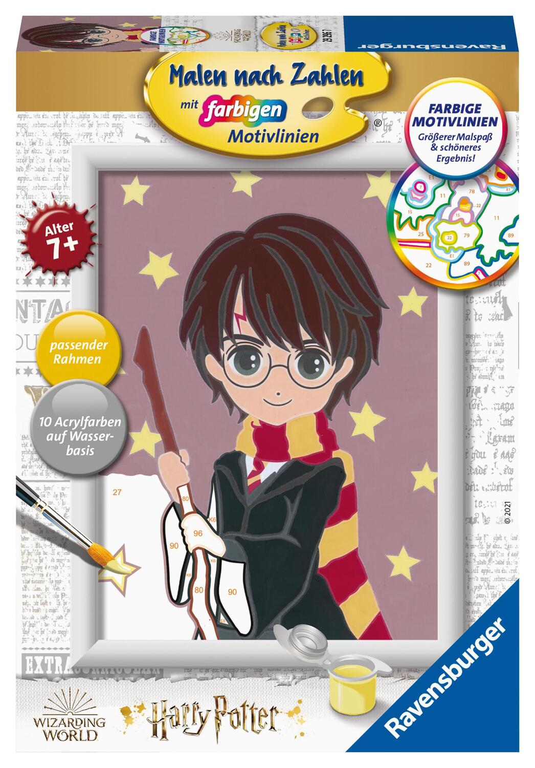 Cover: 4005556292967 | Ravensburger Malen nach Zahlen 29296 - Harry - Kinder ab 7 Jahren