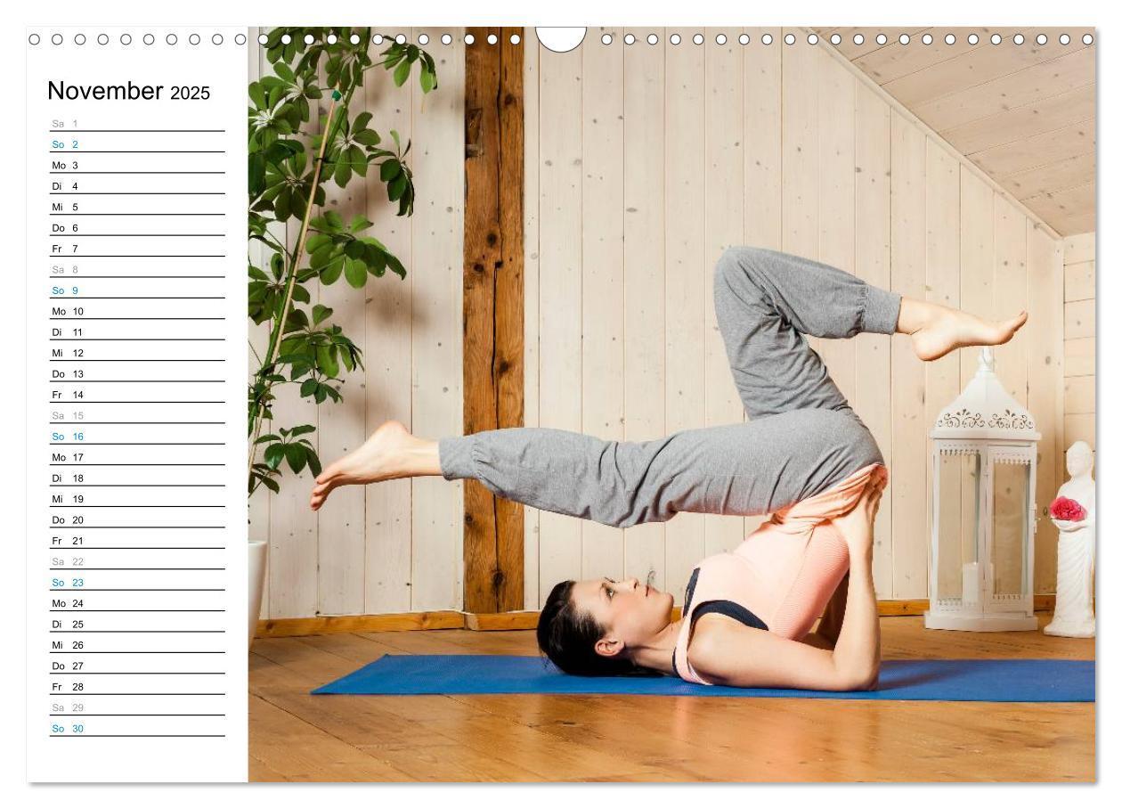 Bild: 9783435561445 | Yoga - ganz einfach zuhause (Wandkalender 2025 DIN A3 quer),...