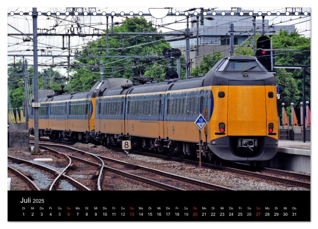 Bild: 9783435613571 | Europäische Eisenbahnen im Auge der Kamera (Wandkalender 2025 DIN...