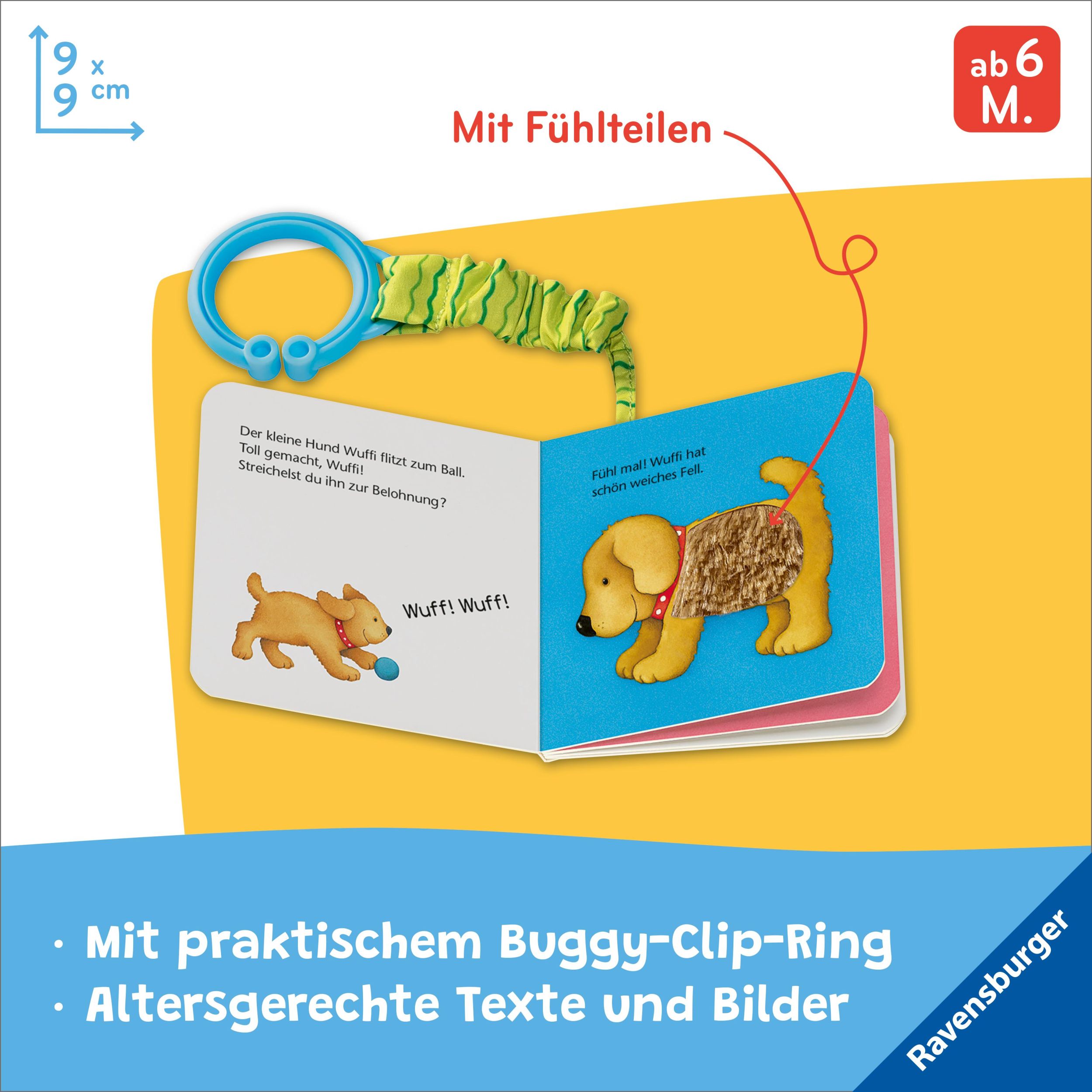 Bild: 9783473421695 | Mein erstes Buggybuch: Fühl mal! Lieblingstiere | Ava-Barb Yaga | Buch