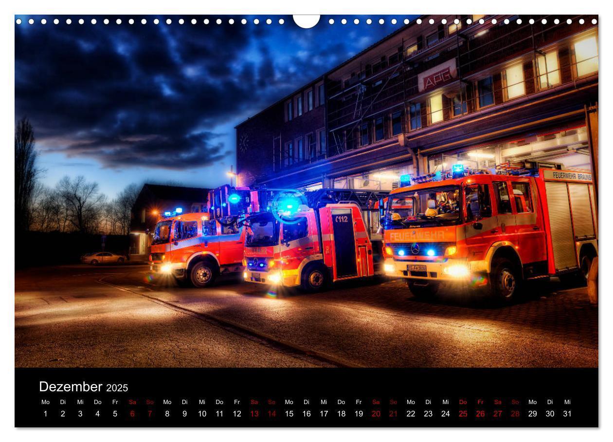 Bild: 9783435422234 | Feuerwehr und Rettungsdienst (Wandkalender 2025 DIN A3 quer),...