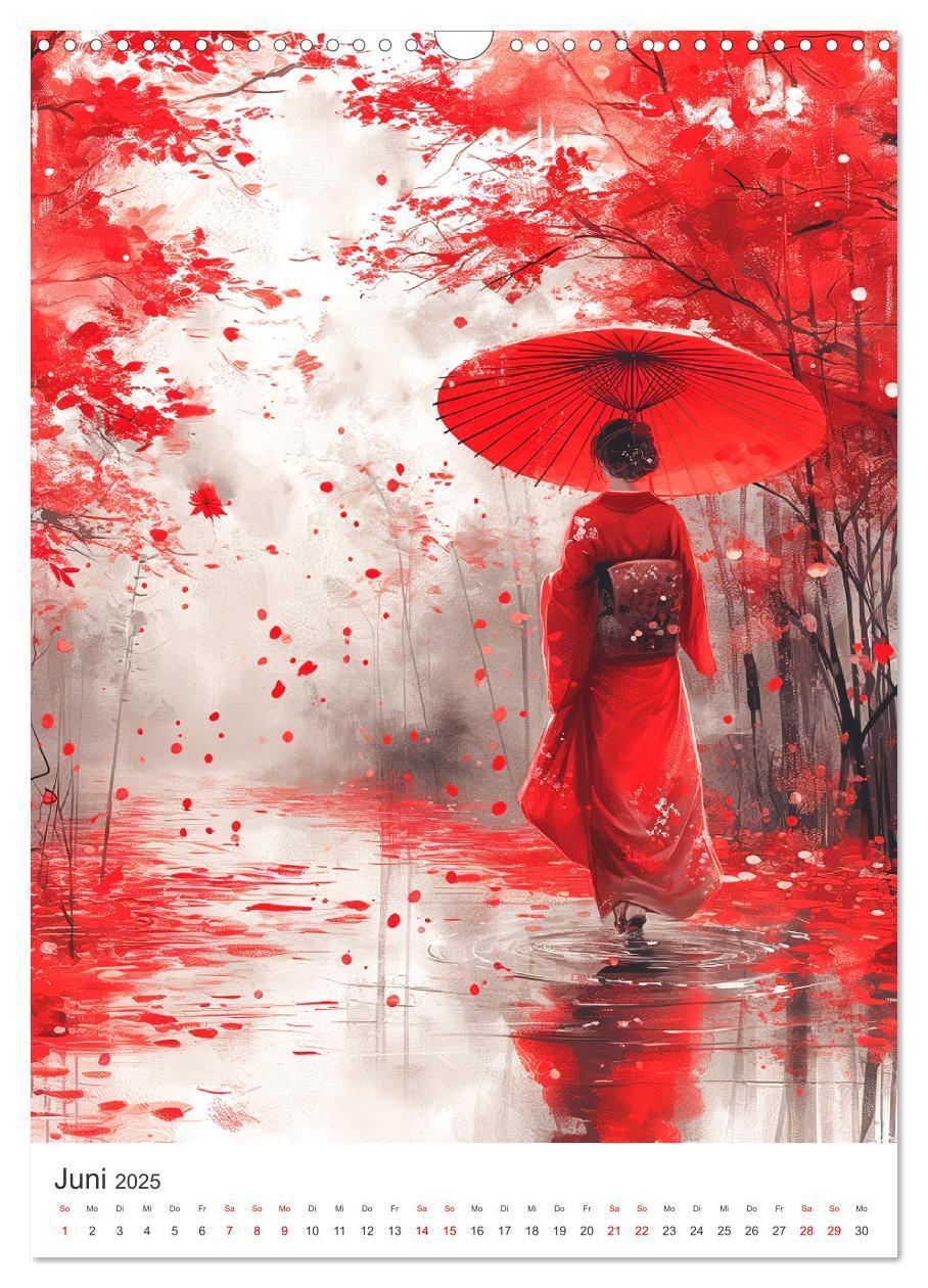 Bild: 9783383816017 | Japan. Impressionen im Aquarell-Stil (Wandkalender 2025 DIN A3...