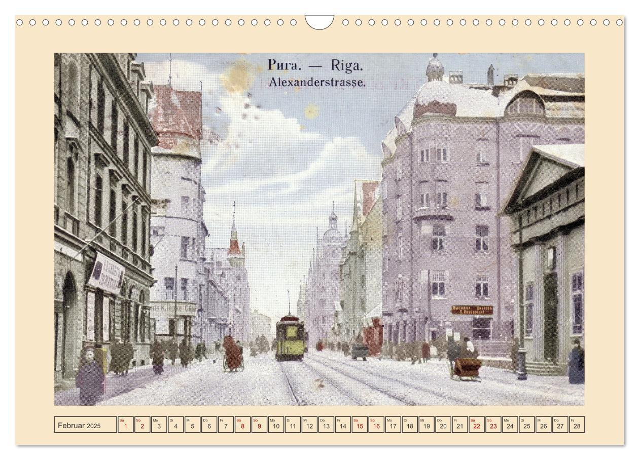 Bild: 9783383920455 | Gruss aus Riga - Historische Ansichtskarten (Wandkalender 2025 DIN...