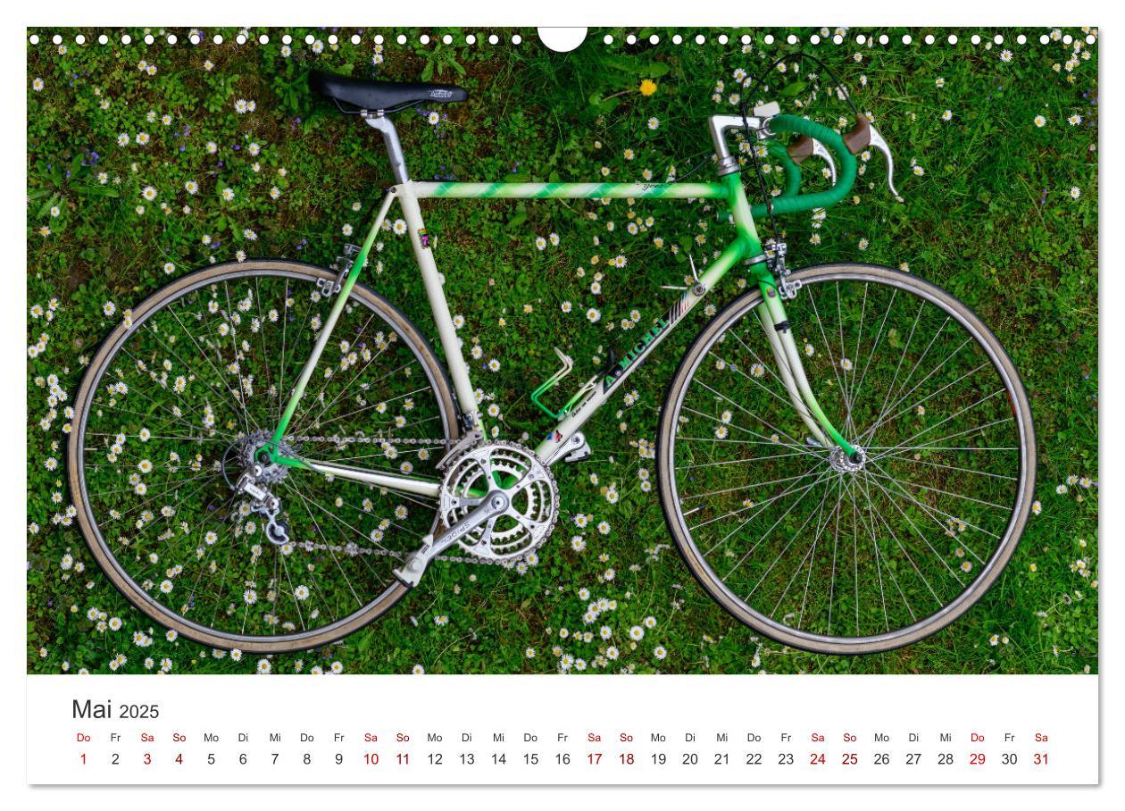 Bild: 9783435018284 | Stahlrenner - Rennrad-Klassiker aus Europa (Wandkalender 2025 DIN...