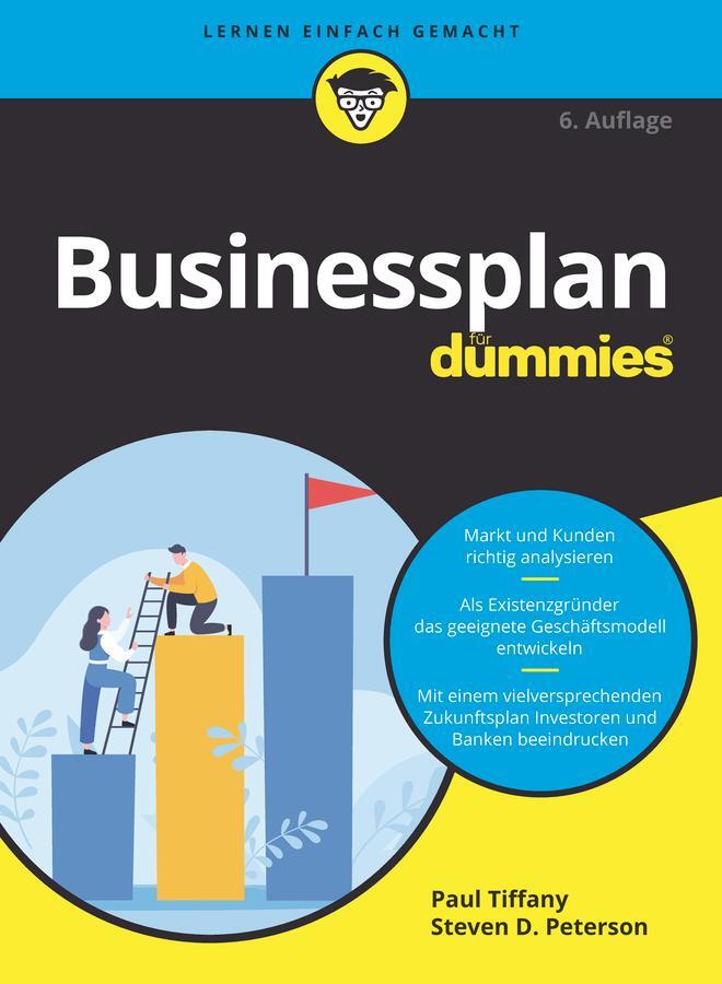 Cover: 9783527718894 | Businessplan für Dummies | Paul Tiffany (u. a.) | Taschenbuch | 384 S.