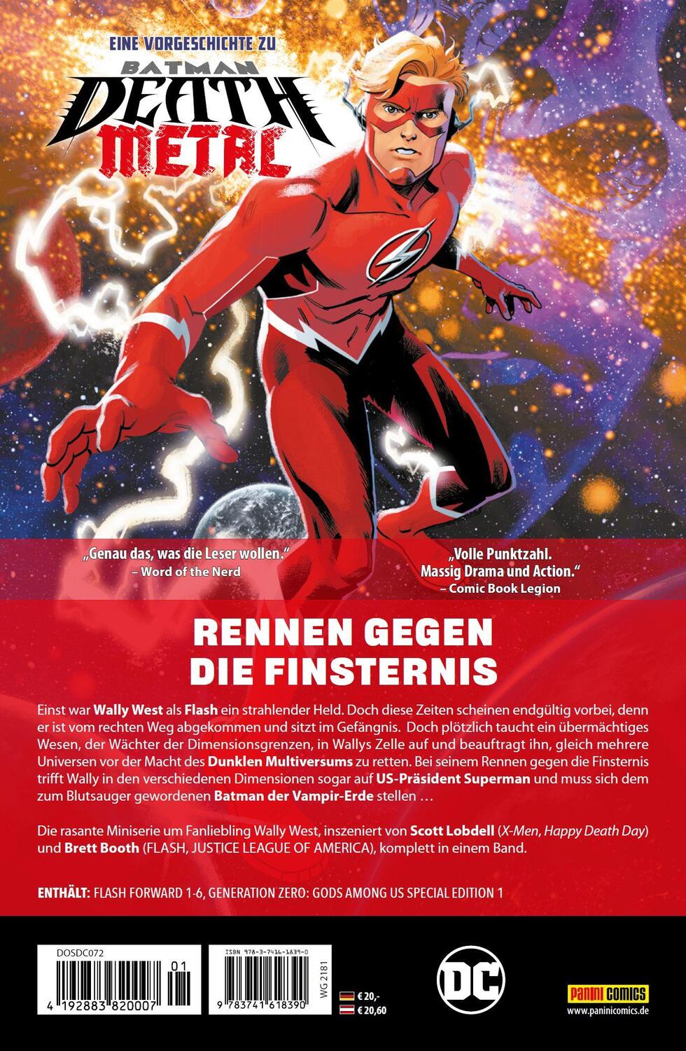 Rückseite: 9783741618390 | Flash Forward - Wally Wests Rückkehr | Scott Lobdell (u. a.) | Buch