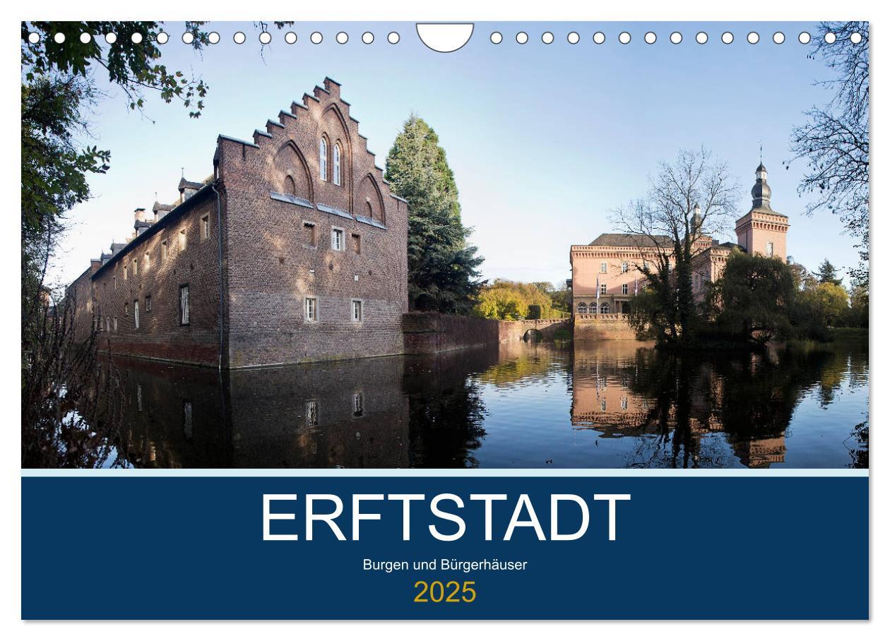 Cover: 9783435339198 | ERFTSTADT - Burgen und Bürgerhäuser (Wandkalender 2025 DIN A4...