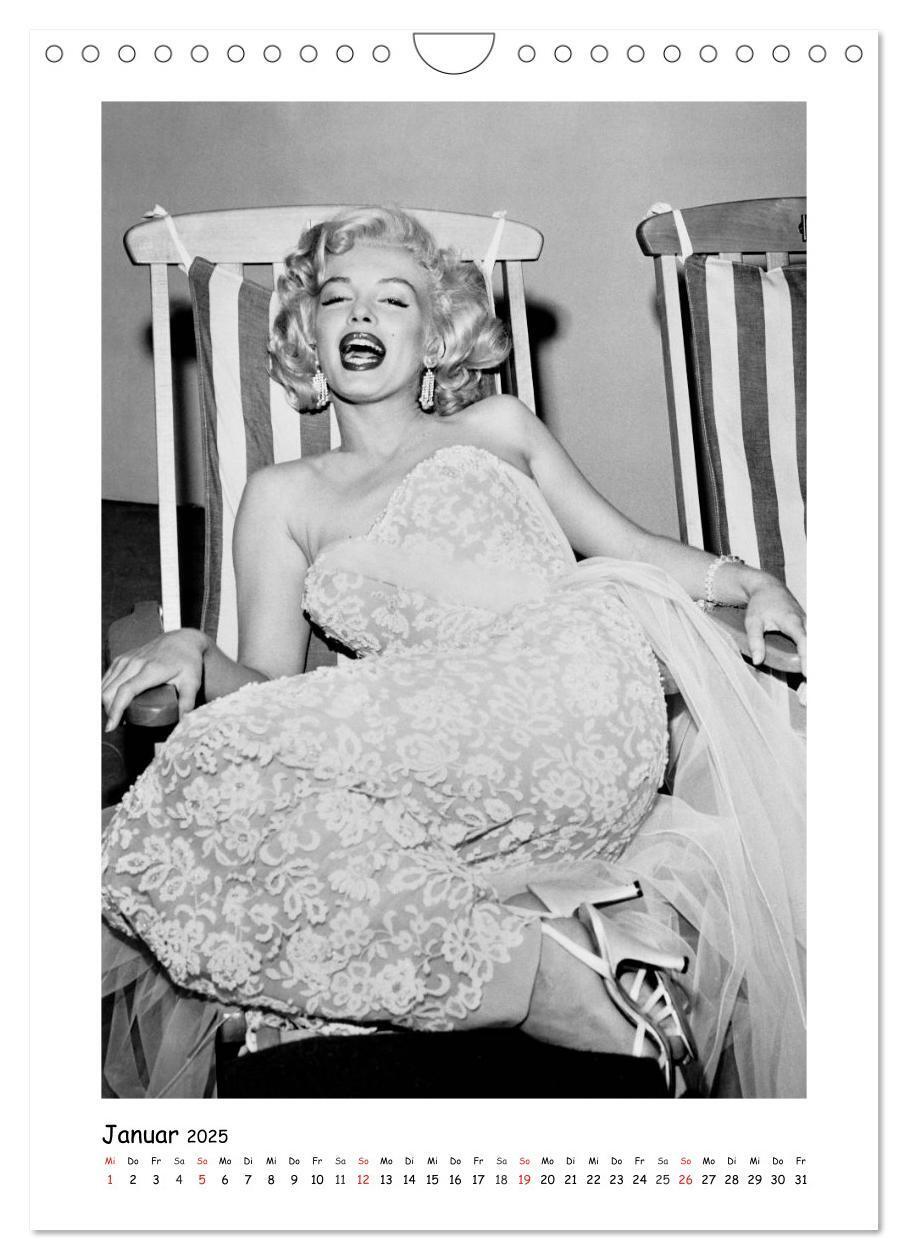 Bild: 9783457037584 | Marilyn Monroe. Weltstar und Sexsymbol (Wandkalender 2025 DIN A4...