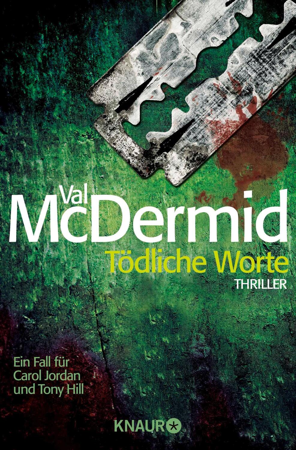 Cover: 9783426502501 | Tödliche Worte | Val McDermid | Taschenbuch | Paperback | 527 S.