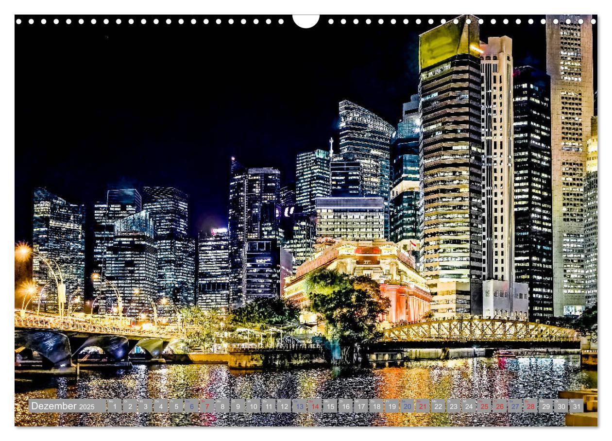 Bild: 9783435244171 | Singapur - Asiatische Lifestyle Metropole (Wandkalender 2025 DIN A3...