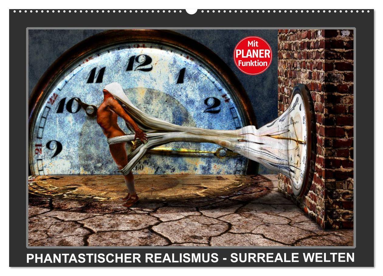 Cover: 9783435539734 | PHANTASTISCHER REALISMUS - SURREALE WELTEN (Wandkalender 2025 DIN...