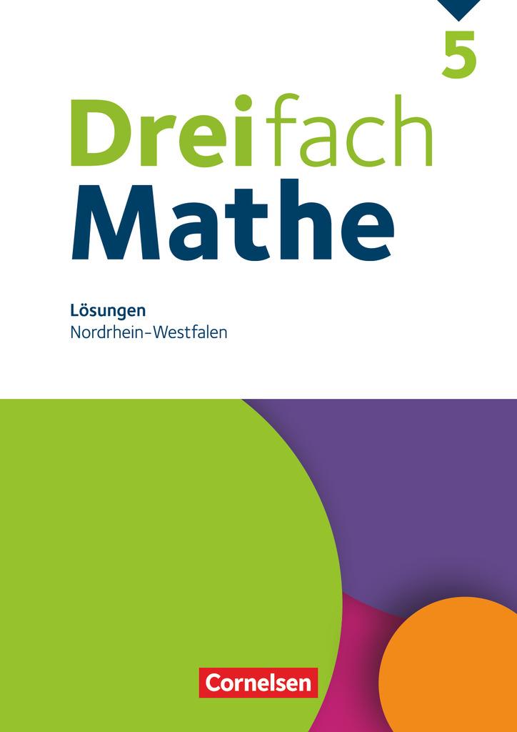 Cover: 9783060437566 | Dreifach Mathe - Nordrhein-Westfalen - Ausgabe 2020 - 5. Schuljahr