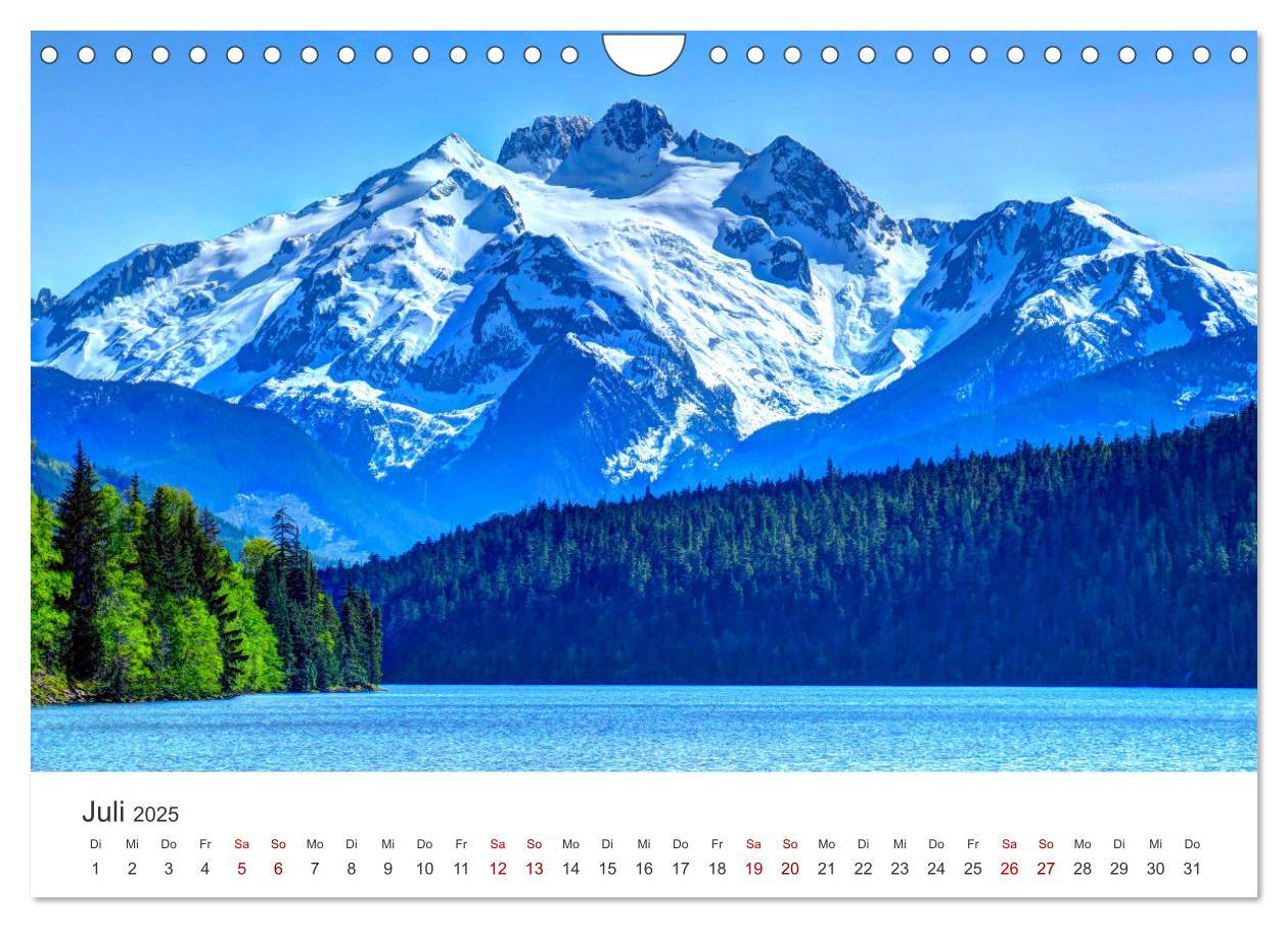 Bild: 9783383926501 | British Columbia - Faszination Kanada (Wandkalender 2025 DIN A4...