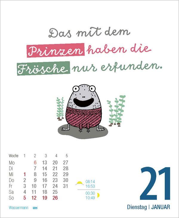 Bild: 9783731877455 | Visual Words 2025 | TypoArt Tages-Abreisskalender | Korsch Verlag