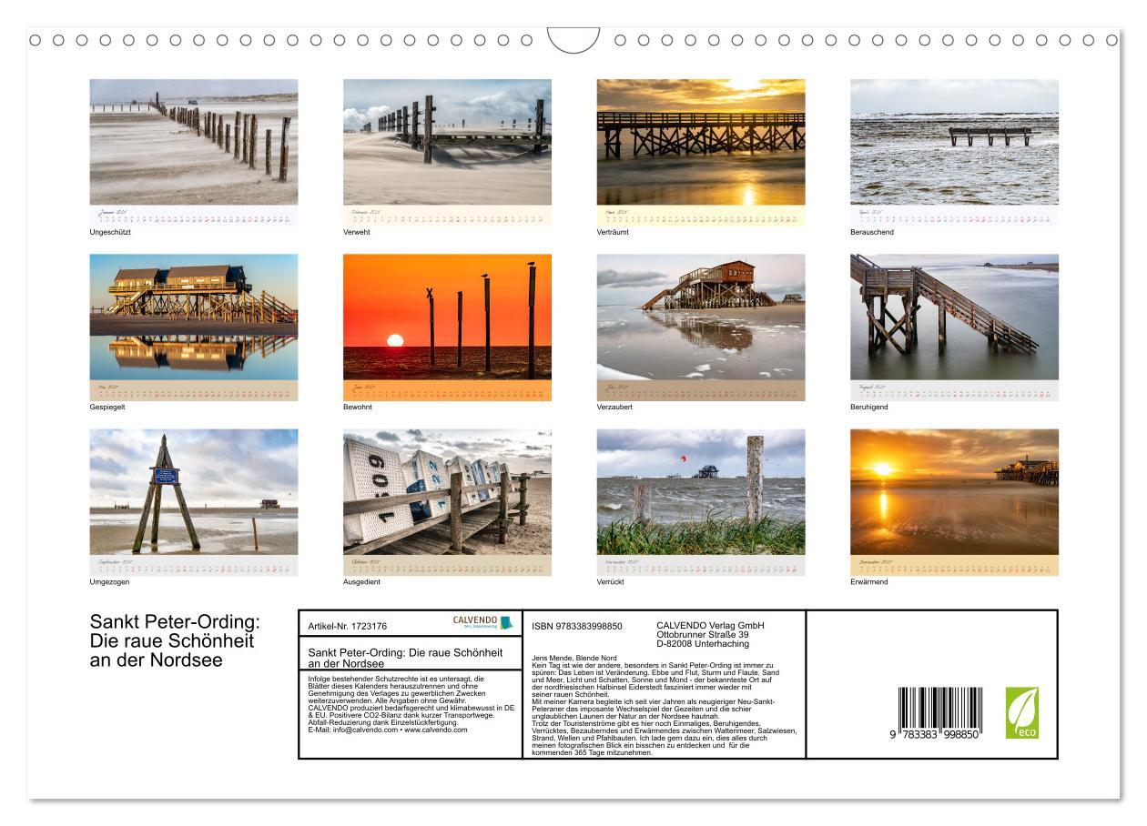 Bild: 9783383998850 | Sankt Peter-Ording: Die raue Schönheit an der Nordsee (Wandkalender...