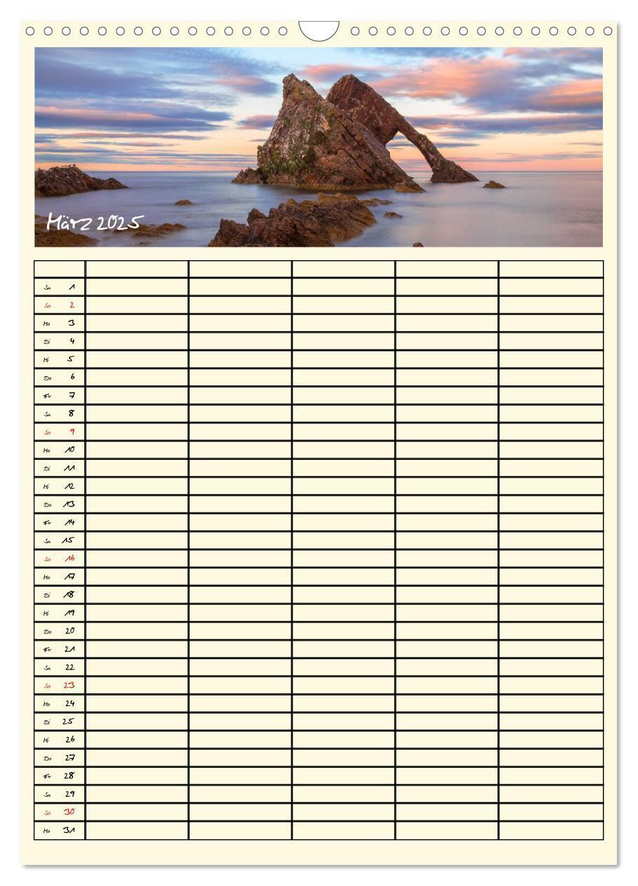 Bild: 9783457038826 | Urlaubsparadiese - Familienplaner (Wandkalender 2025 DIN A3 hoch),...