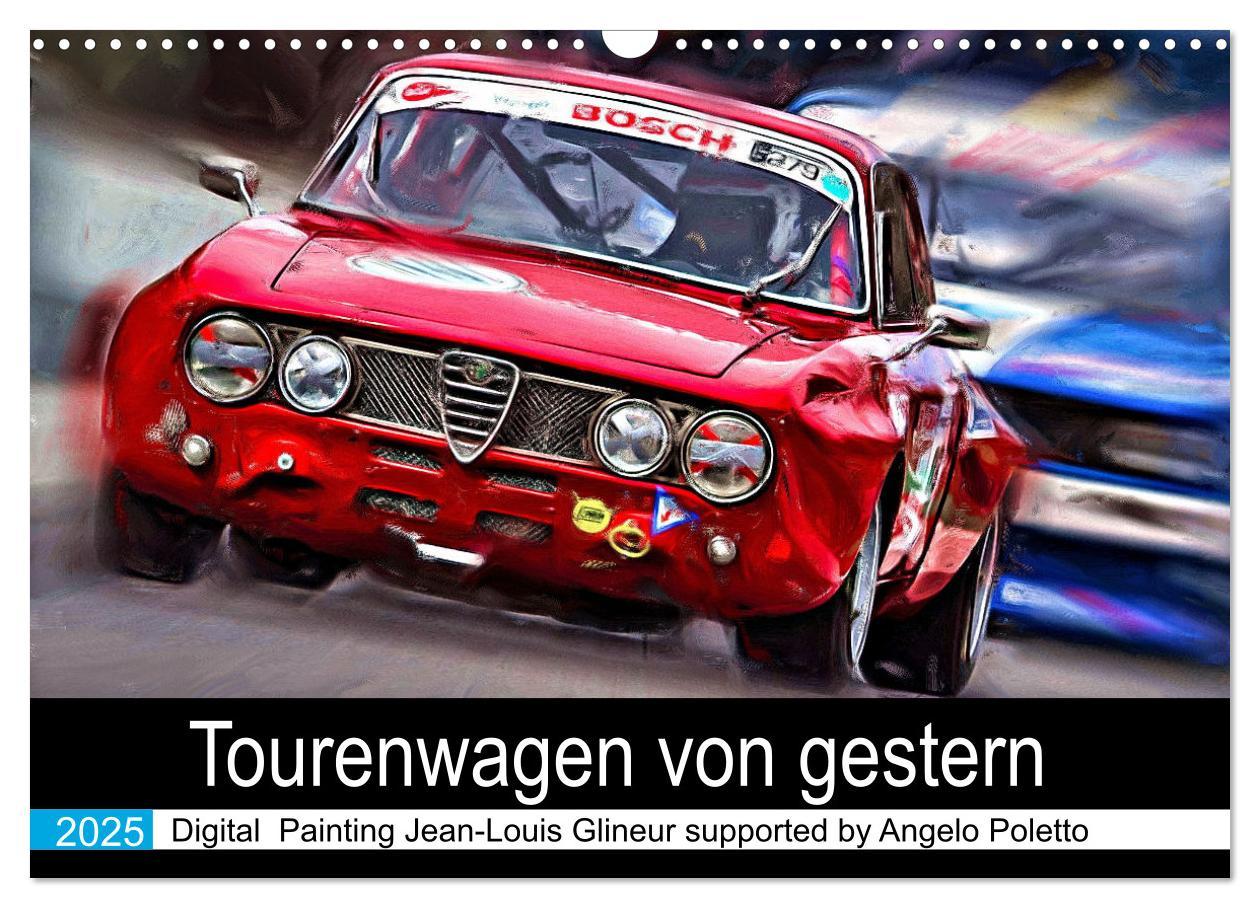 Cover: 9783435219261 | Tourenwagen von gestern (Wandkalender 2025 DIN A3 quer), CALVENDO...