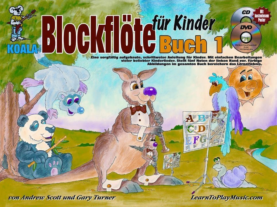 Cover: 9789829150110 | Blockflote Fur Kinder | Mit CD, DVD und Poster | Peter Gelling | Buch