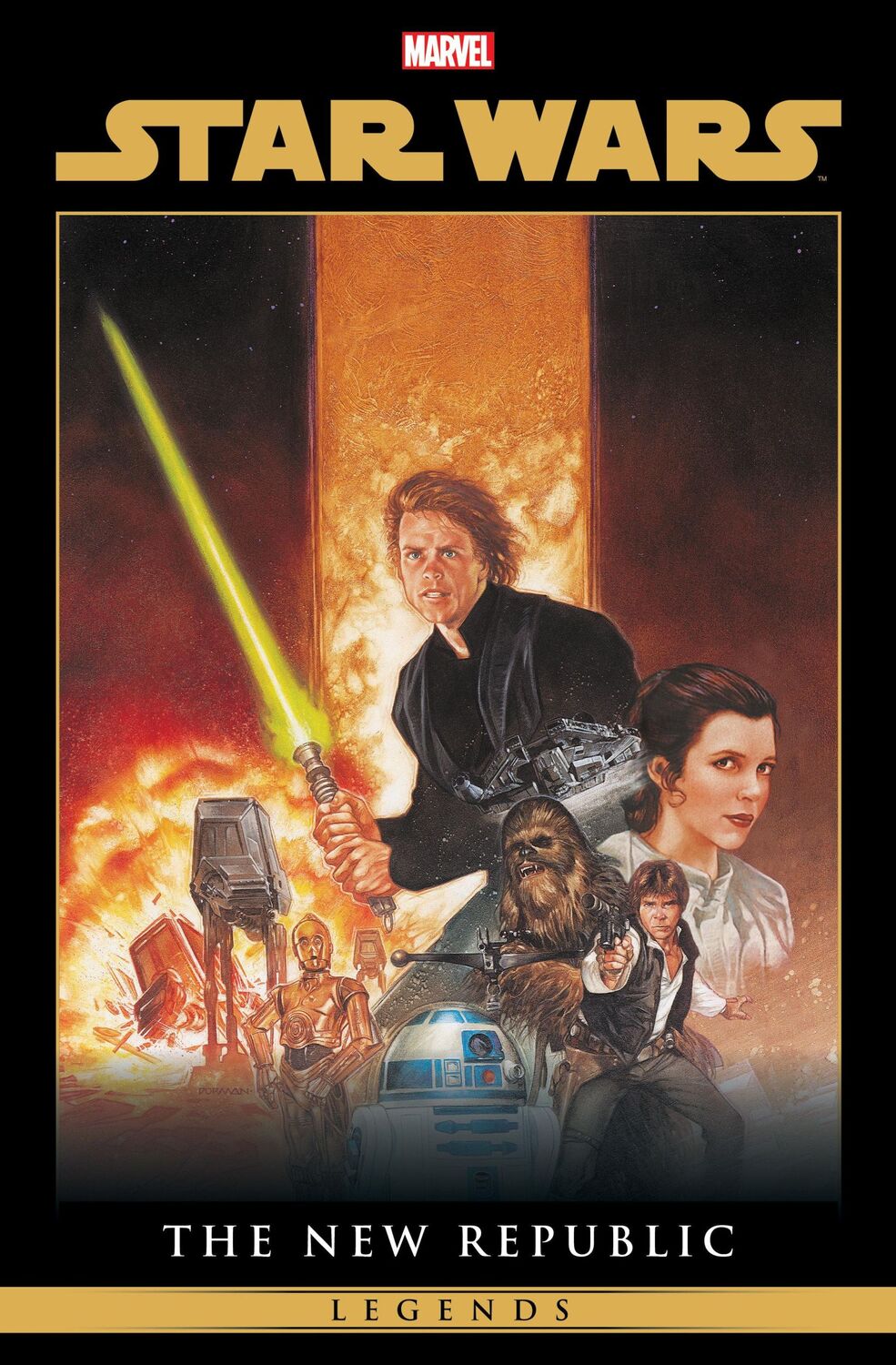 Cover: 9781302951795 | STAR WARS LEGENDS: THE NEW REPUBLIC OMNIBUS VOL. 2 DORMAN HEROES COVER