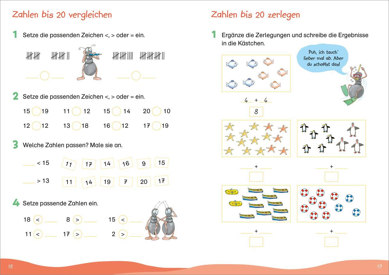 Bild: 9783788624842 | Fit für Mathe 1. Klasse. Mein Übungsheft | Kirstin Gramowski | 64 S.