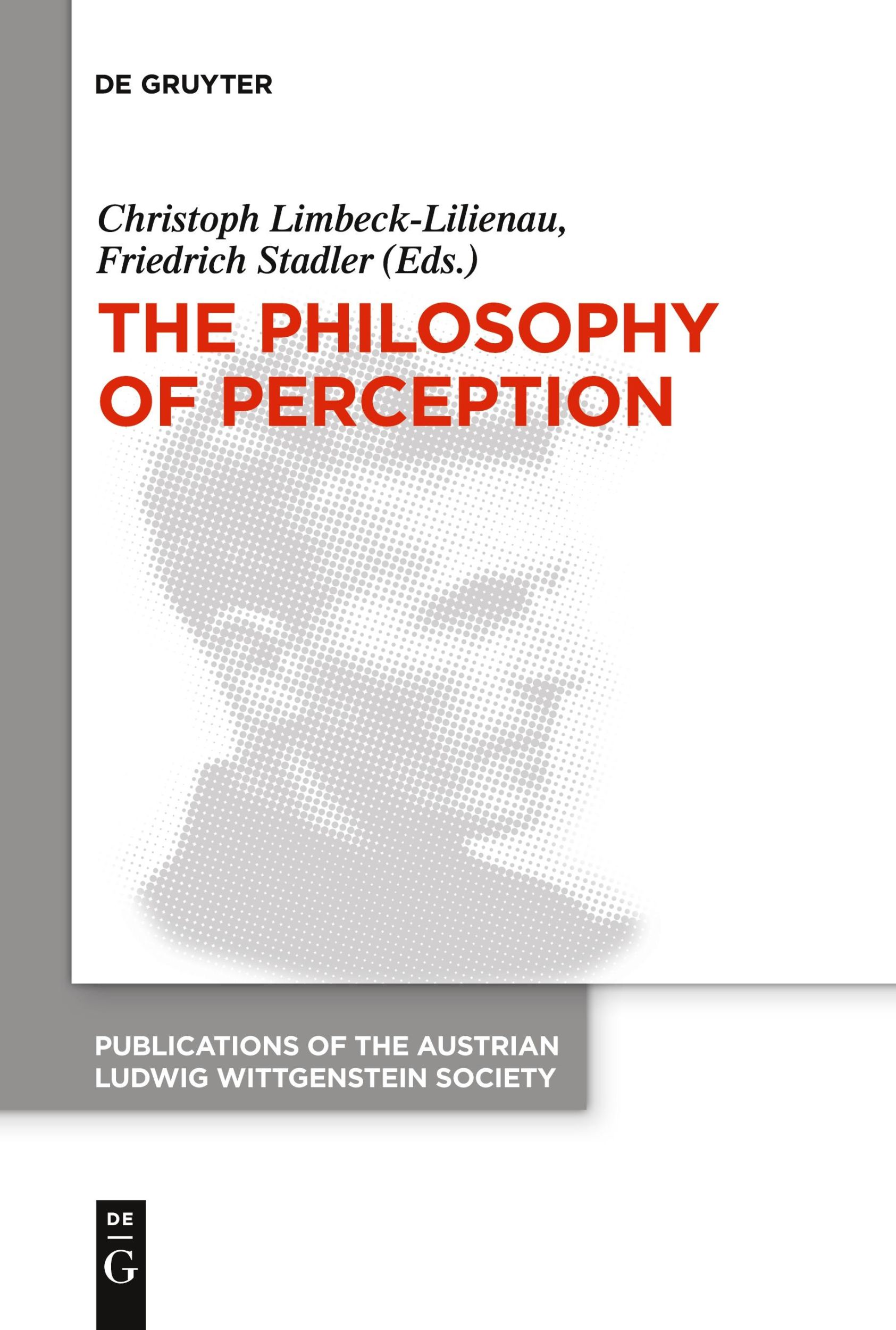 Cover: 9783110763485 | The Philosophy of Perception | Friedrich Stadler (u. a.) | Taschenbuch