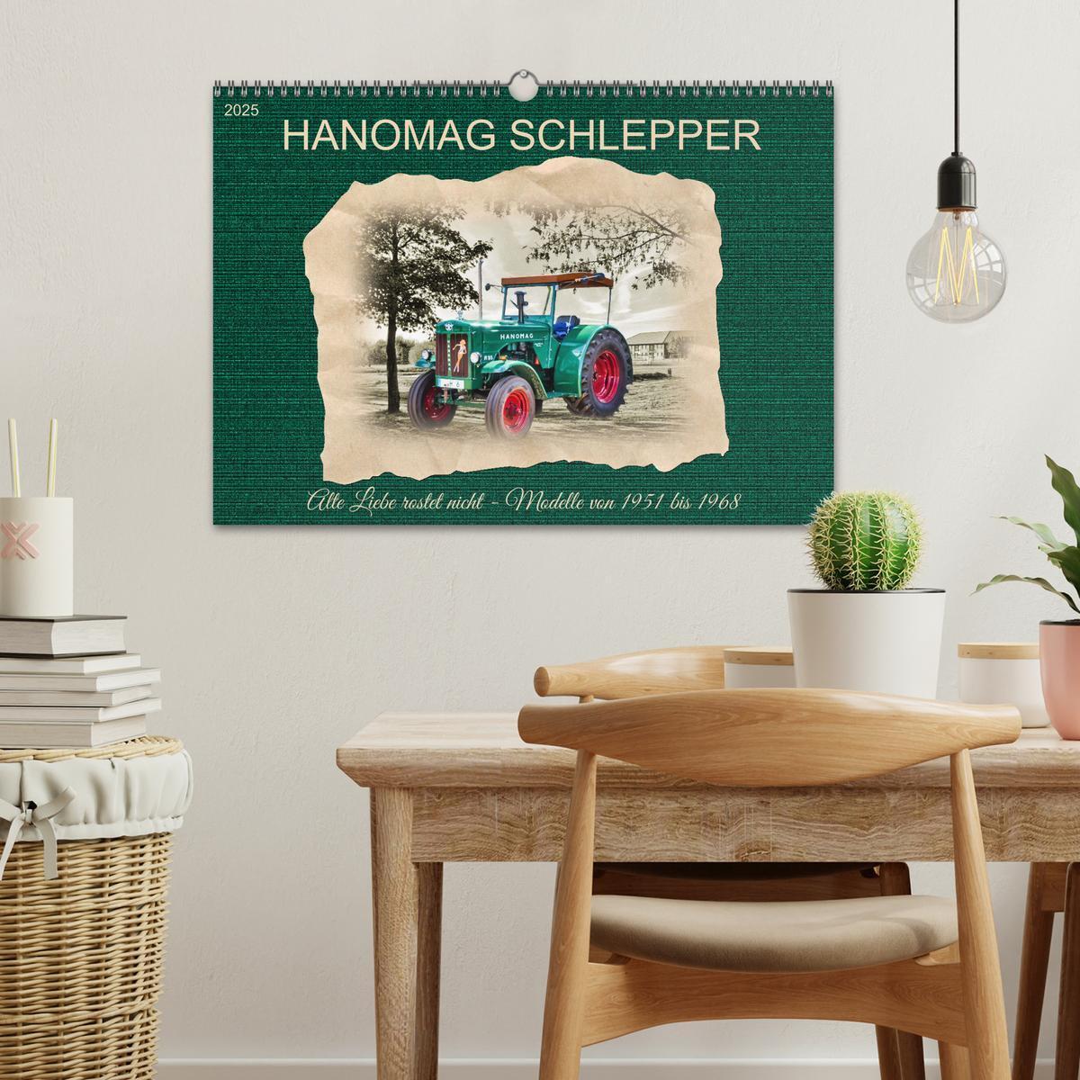 Bild: 9783383863028 | Hanomag Schlepper (Wandkalender 2025 DIN A3 quer), CALVENDO...