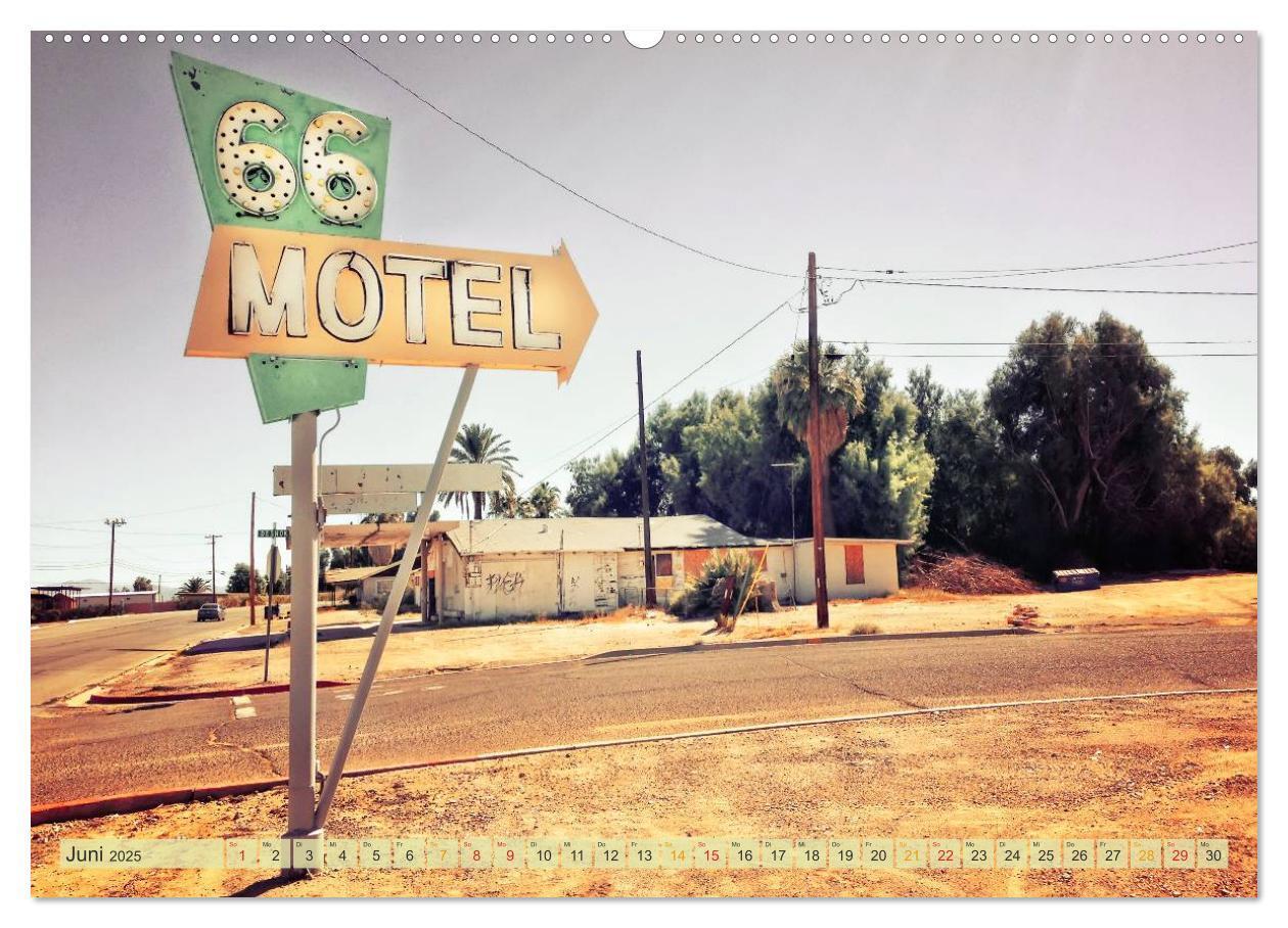 Bild: 9783435479672 | Nostalgie auf 2451 Meilen - Route 66 (Wandkalender 2025 DIN A2...