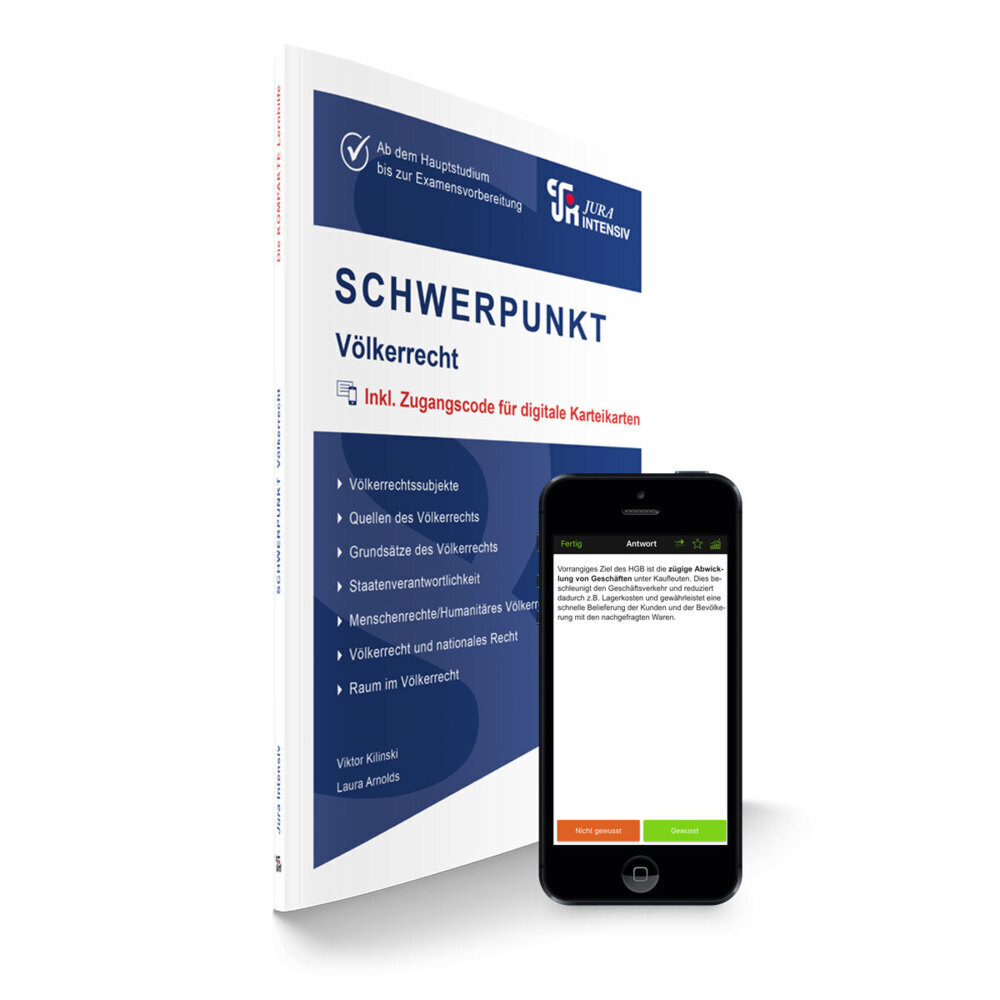 Cover: 9783967120998 | SCHWERPUNKT Völkerrecht | Ab dem Hauptstudium bis zum Referendariat