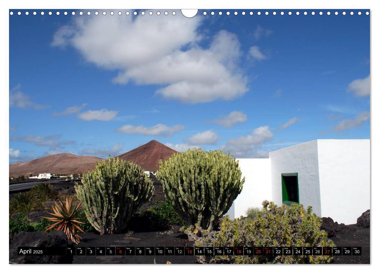 Bild: 9781325965960 | Lanzarote - Canary Islands (Wall Calendar 2025 DIN A3 landscape),...